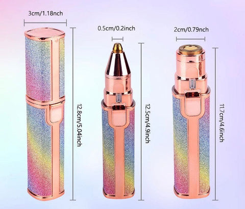 2 In 1 Electric Eyebrow Trimmer