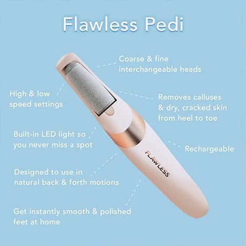 Flawless Pedi Electronic Tool File and Callus Remover